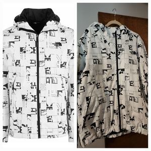 The North Face Men's Broken Grid San Francisco Rain Jacket XL